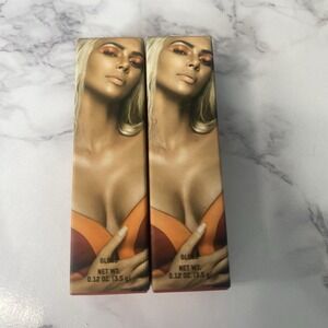 KKW Beauty Sooo Fire Lip Gloss Duo – Flammable & Extinguish LE